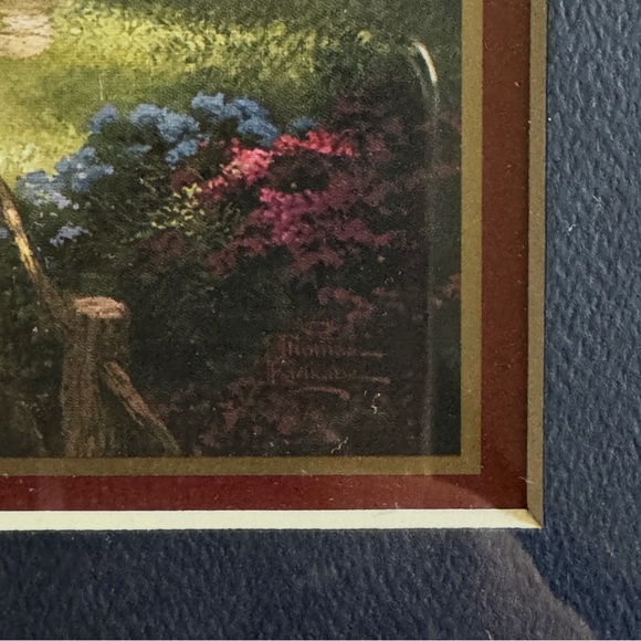 Thomas Kinkade A New Day Dawning Print Matted Lithograph SZ 11 x 14 inch - Picture 5 of 5